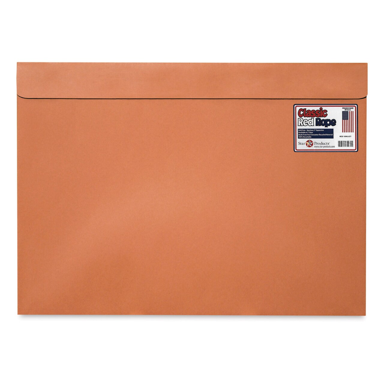 Star Products Wallet Portfolio - 24" x 36" x 2", Red, Without Handles